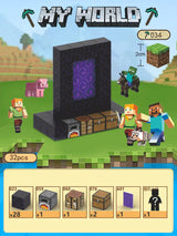 2023 New Minecraft Magnetic Building Blocks Set