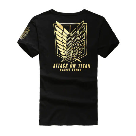 Attack on Titan Short Sleeve Cotton T-Shirt - My Anime Haven