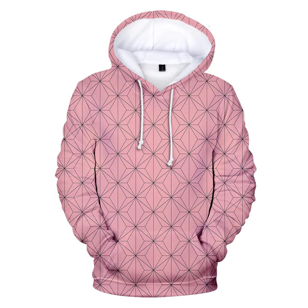3D Demon Slayer Tanjiro Hoodie for Men and Women