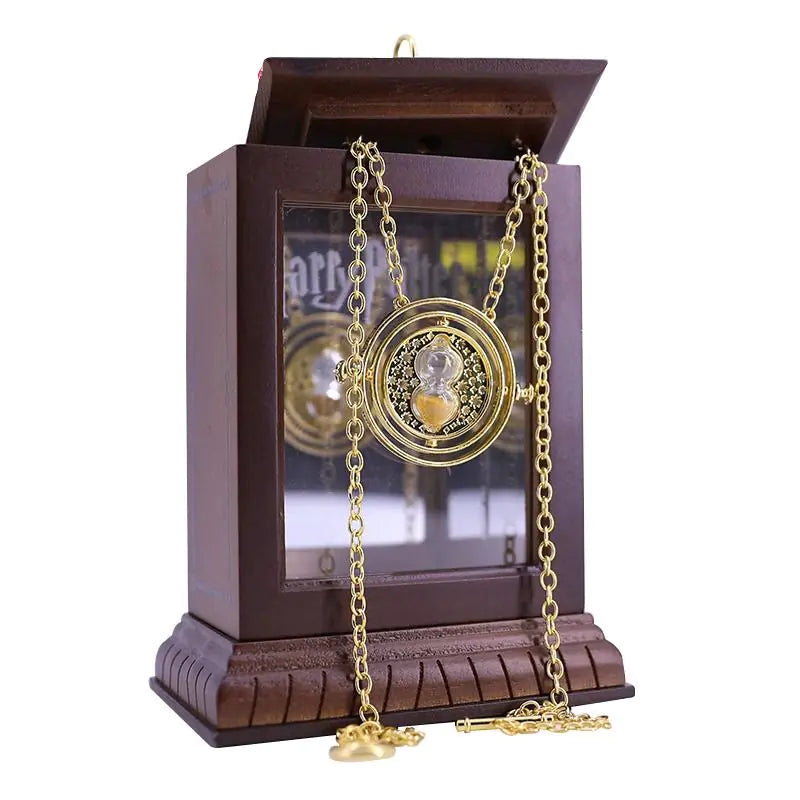Harry Potter Hourglass Time Turner Necklace Pendant