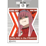 "Official DARLING in the FRANXX 02 Keychain"
