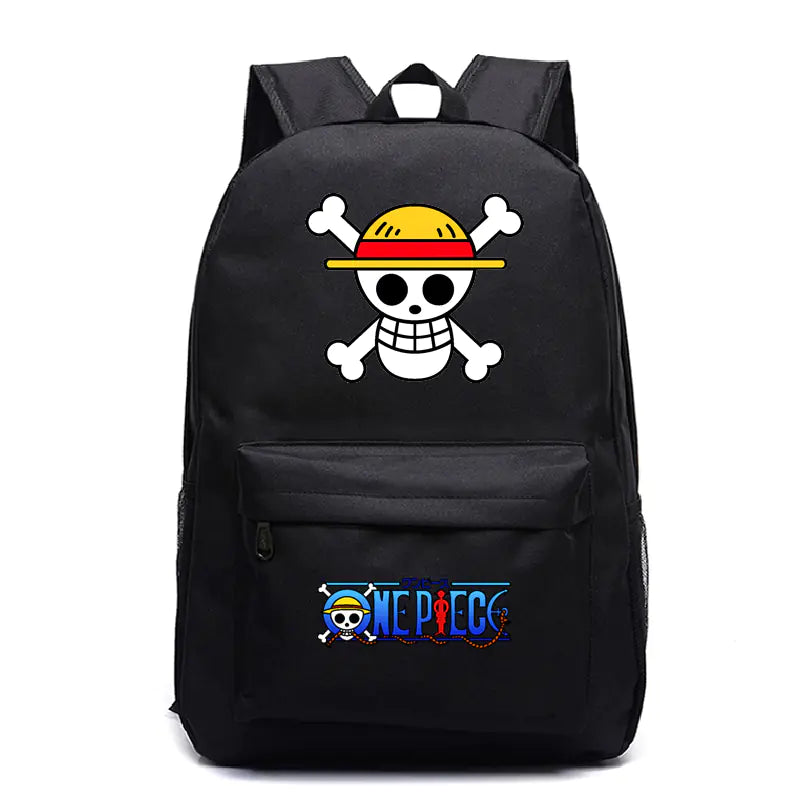 Anime One Piece Luffy Starry Sky Backpack for Students