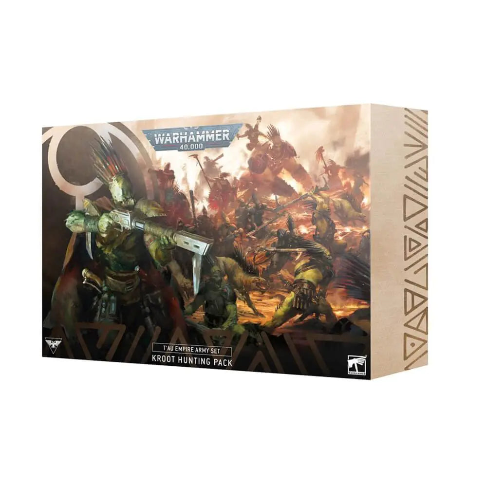 Warhammer - TAU Empire Army Set - KROOT Hunting Pack - English Edition