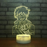 3D My Hero Academia Shoto Todoroki LED Night Light - My Anime Haven