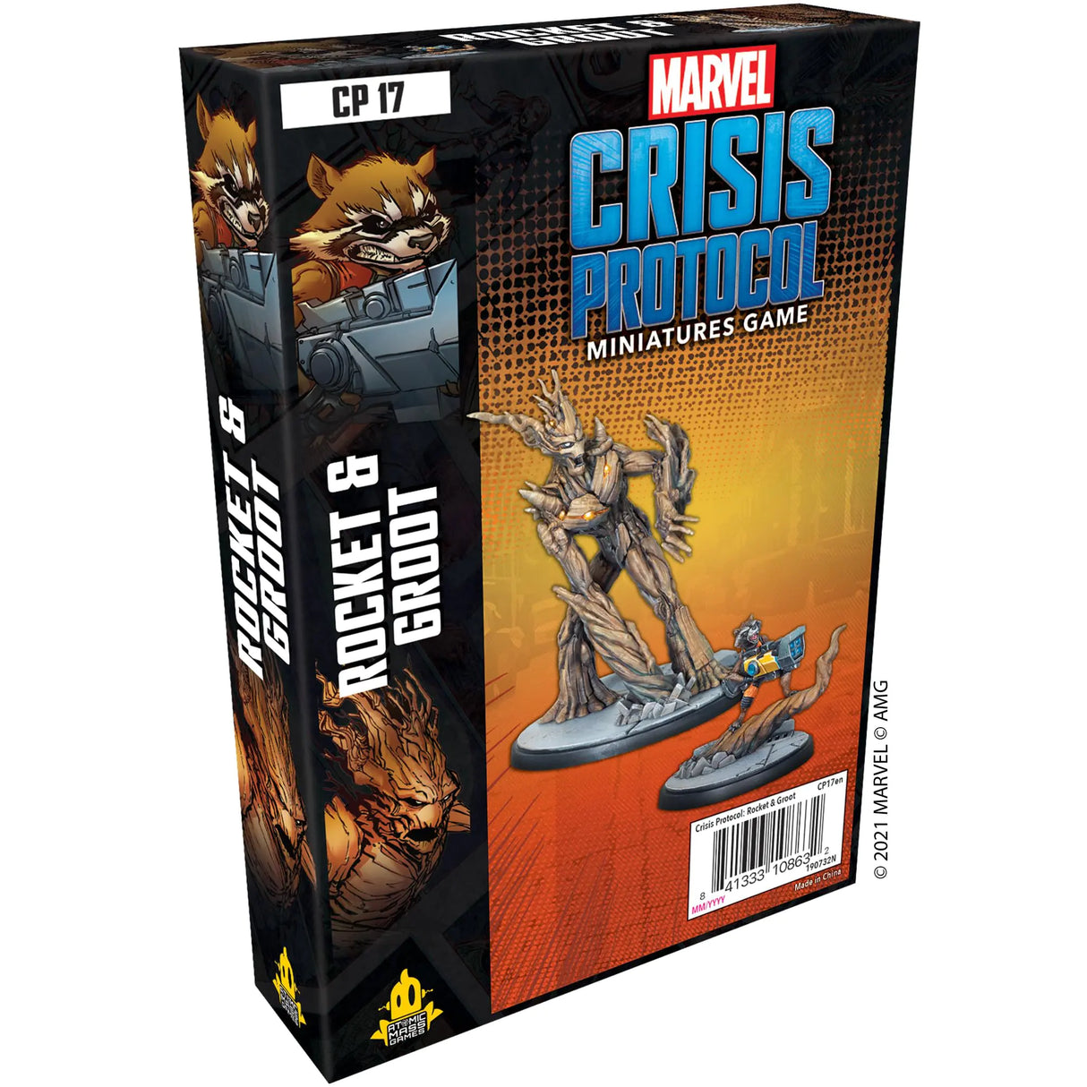 Atomic Mass Games Marvel Crisis Protocol: Rocket and Groot