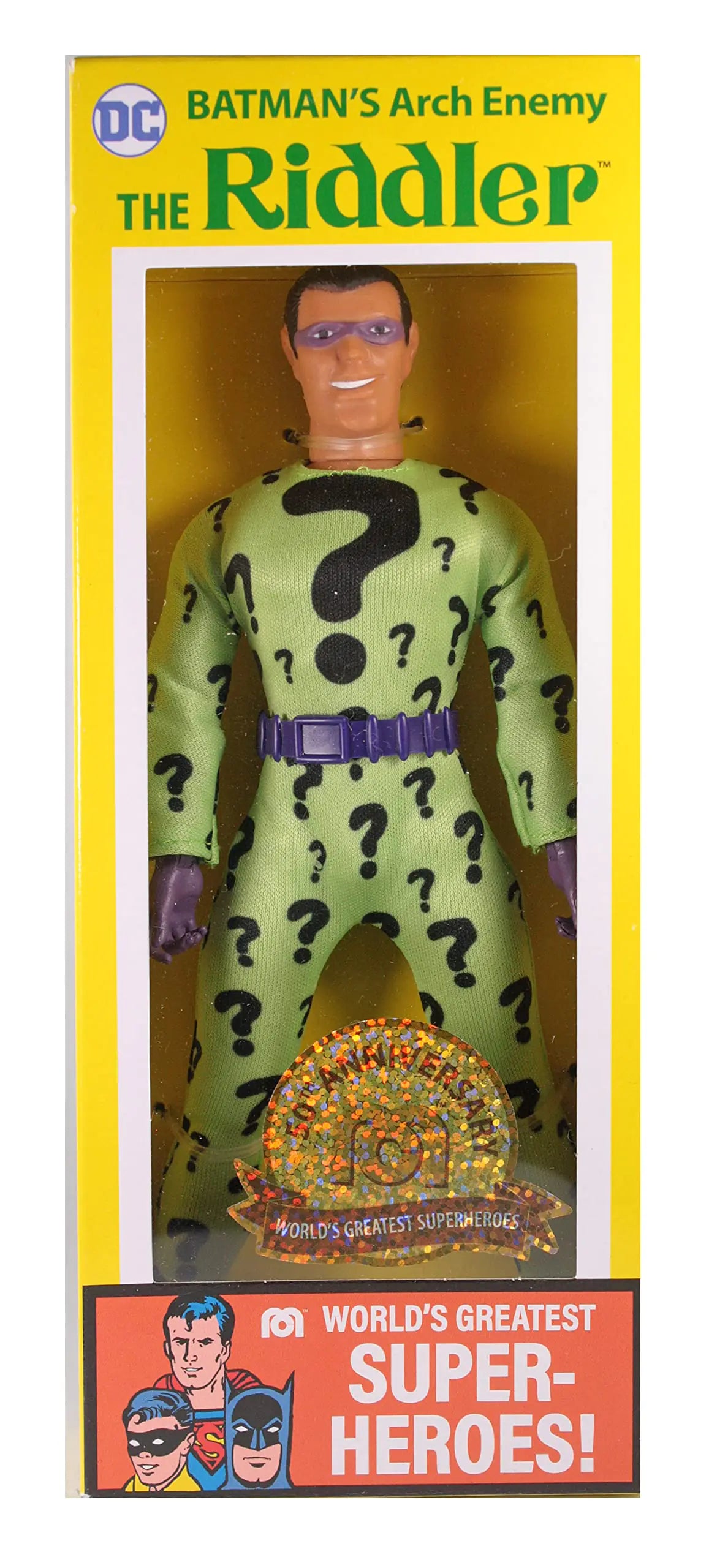 Mego DC Riddler 50th Anniversary 8-Inch Action Figure