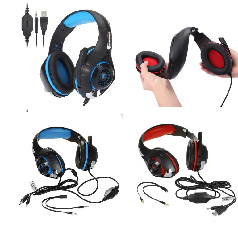 Glow Gaming Headphones - Over-Ear Design