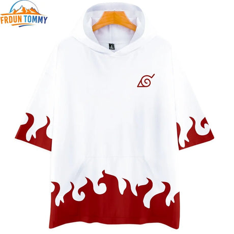 3D Naruto Harajuku Kawaii Hooded T-shirts - My Anime Haven