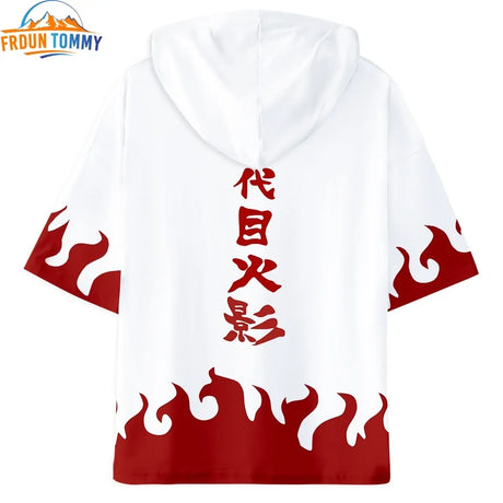 3D Naruto Harajuku Kawaii Hooded T-shirts - My Anime Haven