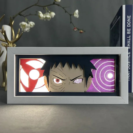3D Anime LED Light Box: Naruto Figures Lamp - My Anime Haven