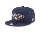 NBA New Orleans Pelicans Adult Men NBA 9Fifty Team Color Basic Snapback CapOSFANavy