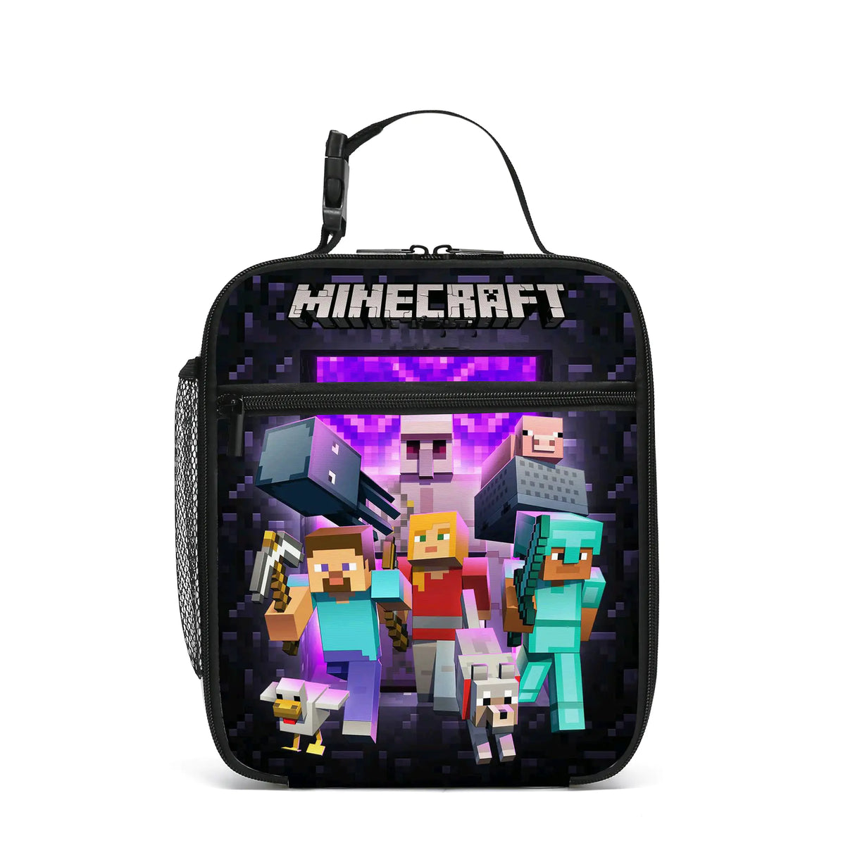 Minecraft Cartoon Lunch Bag for Kids (New Style)