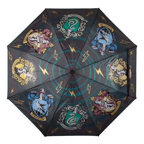 Bioworld Harry Potter Hogwarts Houses Color Changing Umbrella - My Anime Haven