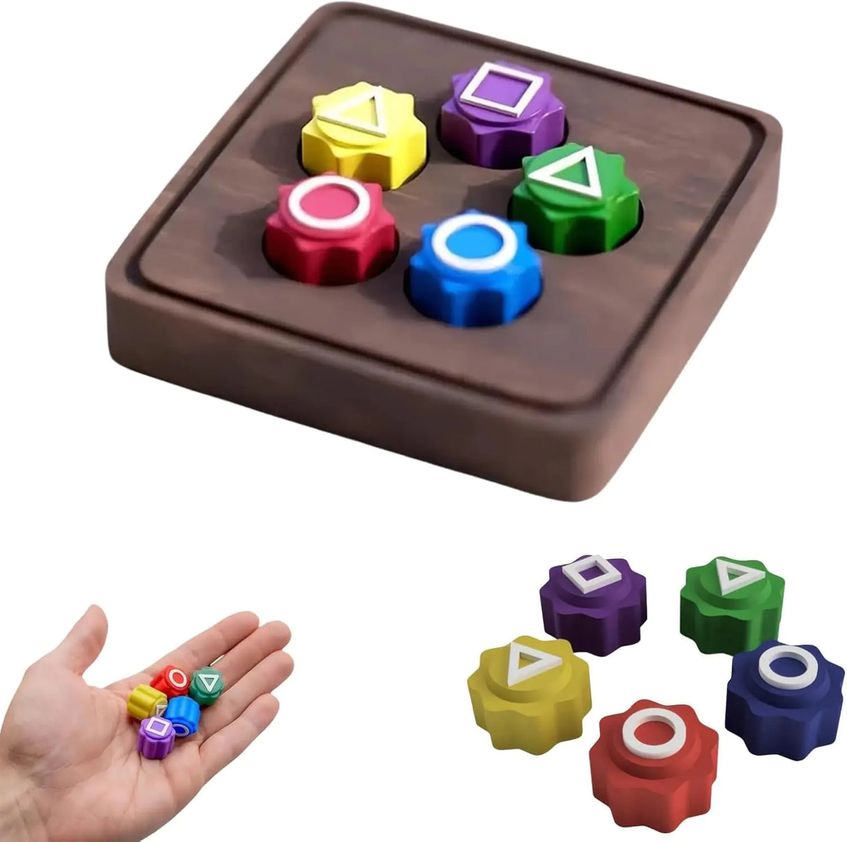 FYPHJKT Gonggi Korean Stone Catching Game Set5pcs Squid Gong Gi Classic Korean Pebbles Jackstone Toy (1 Set)